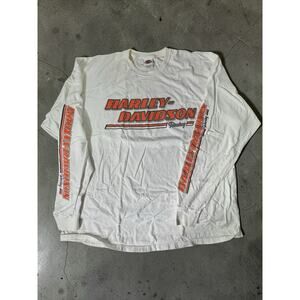 Harley Davidson Racing T-Shirt Long Sleeve 2011 Rocky Mountain Denver CO XXXL